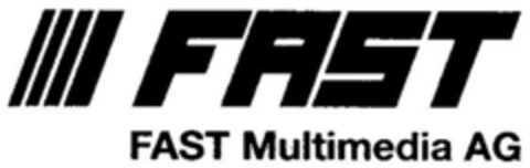 FAST FAST Multimedia AG Logo (DPMA, 01.02.1995)