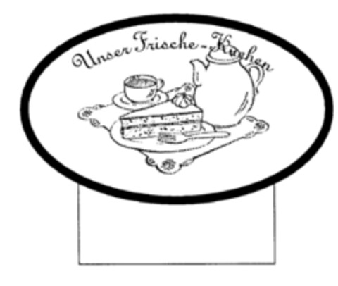 Unser Frische-Kuchen Logo (DPMA, 05.07.1995)