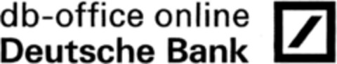 db-office online Deutsche Bank Logo (DPMA, 18.08.1995)