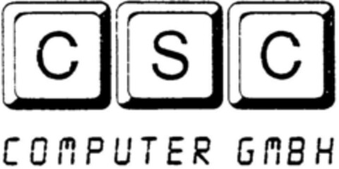 CSC COMPUTER GMBH Logo (DPMA, 10.02.1996)