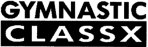 GYMNASTIC CLASSX Logo (DPMA, 14.06.1996)