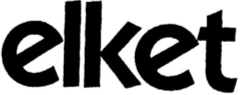 elket Logo (DPMA, 07/18/1996)