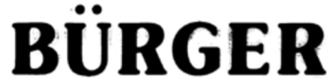 BÜRGER Logo (DPMA, 05.12.1997)