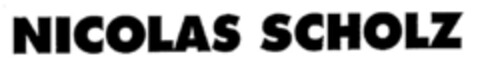 NICOLAS SCHOLZ Logo (DPMA, 02/17/1999)