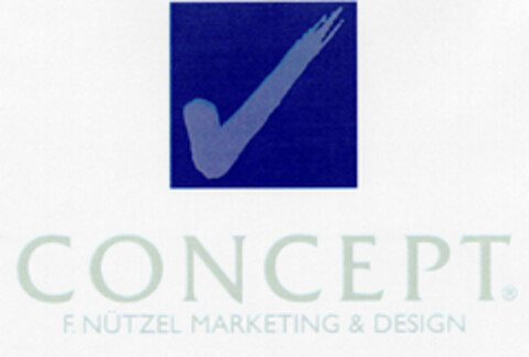 CONCEPT F.NÜTZEL MARKETING & DESIGN Logo (DPMA, 06/05/1999)