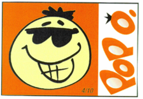 POP O. Logo (DPMA, 01.12.1999)