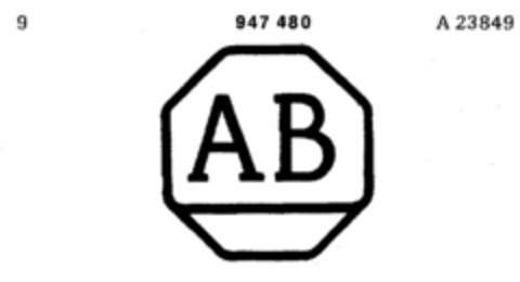 AB Logo (DPMA, 28.07.1972)