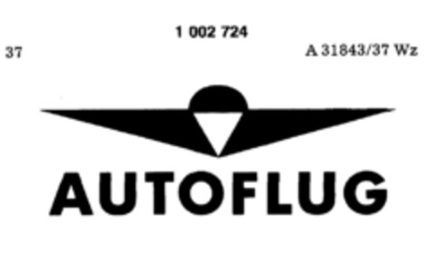 AUTOFLUG Logo (DPMA, 02.04.1979)