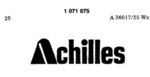 Achilles Logo (DPMA, 05.08.1982)