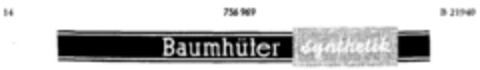 Baumhüter synthetik Logo (DPMA, 05/25/1960)