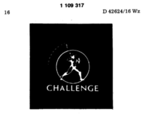 CHALLENGE Logo (DPMA, 10/06/1986)