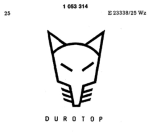 D U R O T O P Logo (DPMA, 18.01.1983)