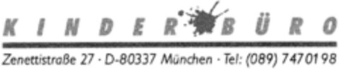 KINDER BÜRO Logo (DPMA, 05.04.1994)