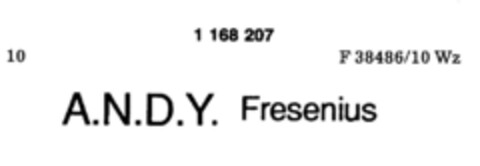 A.N.D.Y. Fresenius Logo (DPMA, 02.04.1990)