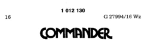 COMMANDER Logo (DPMA, 05/23/1980)