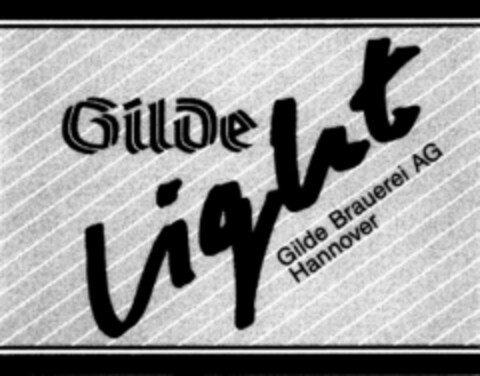 GILDE BRAUEREI Logo (DPMA, 01/30/1991)