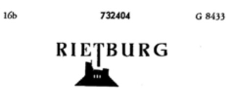 RIETBURG Logo (DPMA, 12/23/1958)