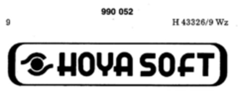 HOYA SOFT Logo (DPMA, 09.08.1977)