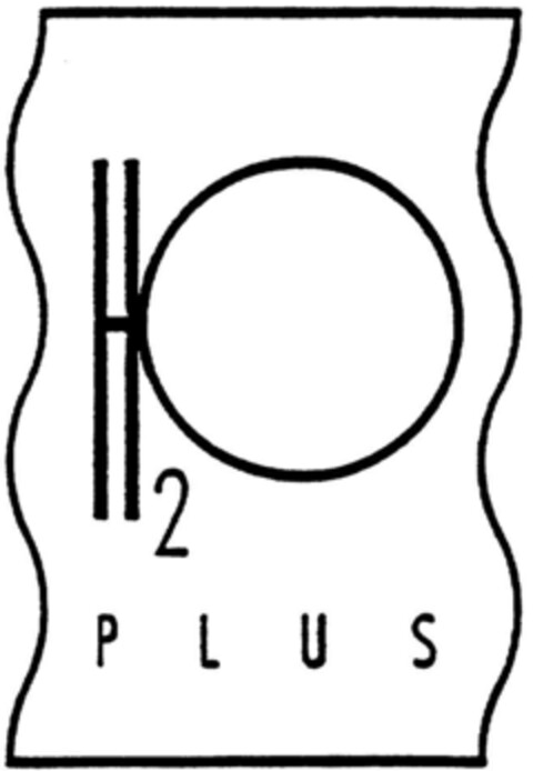 H2O  P L U S Logo (DPMA, 24.04.1992)