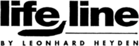 life line BY LEONHARD HEYDEN Logo (DPMA, 19.06.1993)