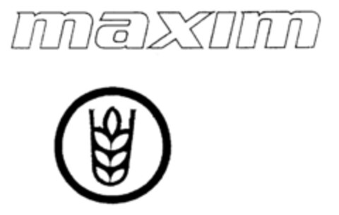 maxim Logo (DPMA, 10/20/1994)