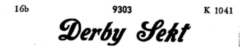 Derby Sekt Logo (DPMA, 03/29/1895)