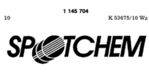 SPOTCHEM Logo (DPMA, 11/29/1988)