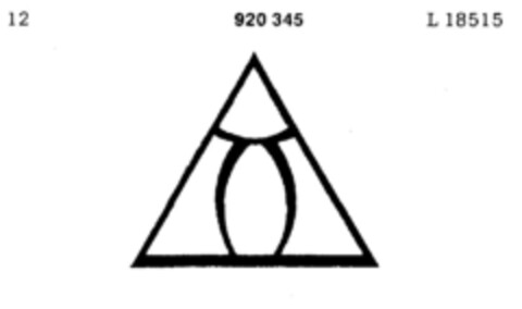 920345 Logo (DPMA, 11.07.1972)