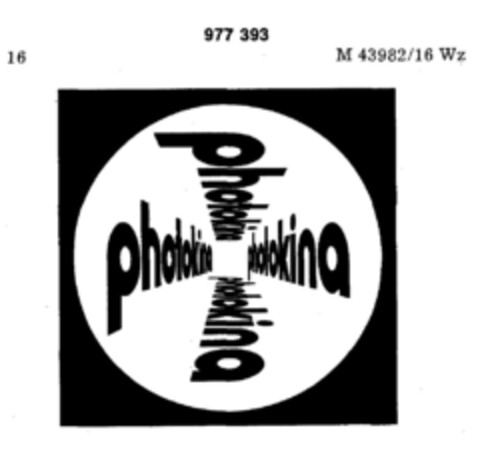 photokina Logo (DPMA, 09.12.1977)