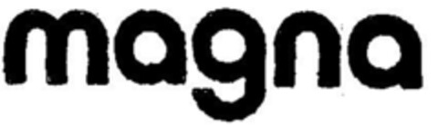 magna Logo (DPMA, 25.06.1982)