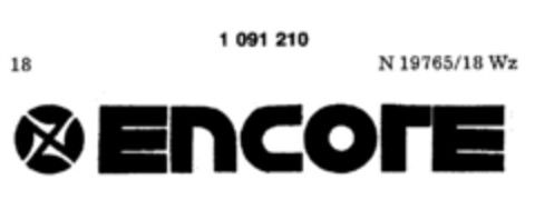 EncorE Logo (DPMA, 12.06.1985)