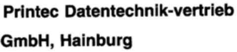 Printec Datentechnik-vertrieb GmbH, Hainburg Logo (DPMA, 08/03/1984)