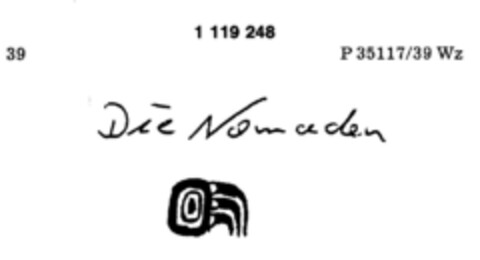 Die Nomaden Logo (DPMA, 22.04.1987)