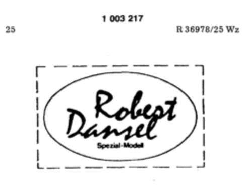 Robert Dansel Logo (DPMA, 10.09.1979)