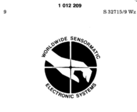 WORLDWIDE SENSORMATIC ELECTRONIC SYSTEMS Logo (DPMA, 04.01.1979)