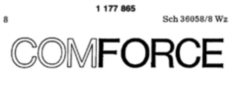 COMFORCE Logo (DPMA, 02/28/1990)