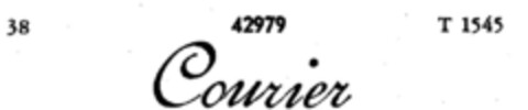 Courier Logo (DPMA, 06/09/1899)