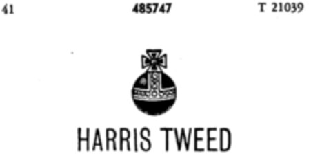 HARRIS TWEED Logo (DPMA, 23.01.1936)