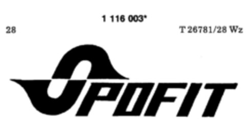 SPOFIT Logo (DPMA, 21.08.1987)