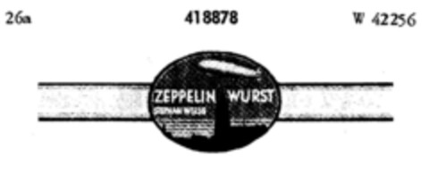ZEPPELIN WURST STEPHAN WEISS Logo (DPMA, 17.01.1930)