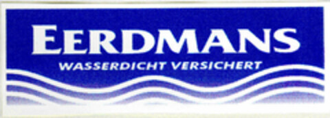 EERDMANS WASSERDICHT VERSICHERT Logo (DPMA, 28.02.2000)