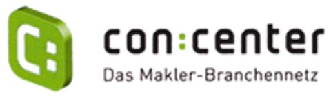 con:center Das Makler-Branchennetz Logo (DPMA, 25.05.2011)