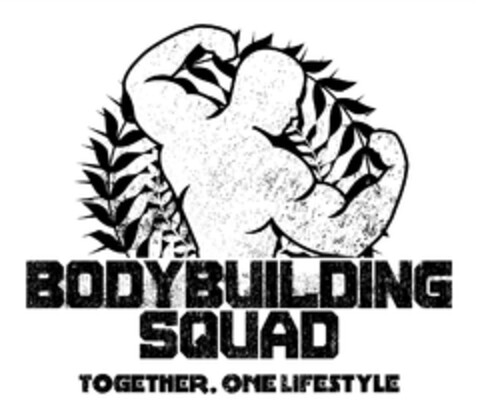 BODYBUILDING SQUAD TOGETHER. ONE LIFESTYLE Logo (DPMA, 07.11.2021)