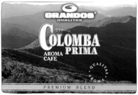 GRANDOS QUALITAS TYP COLOMBA PRIMA Logo (DPMA, 14.08.2003)