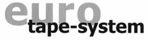 euro tape-system Logo (DPMA, 02.11.2004)
