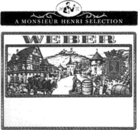 A MONSIEUR HENRI SELECTION WEBER Logo (DPMA, 19.04.1995)