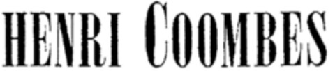 HENRI COOMBES Logo (DPMA, 21.07.1997)