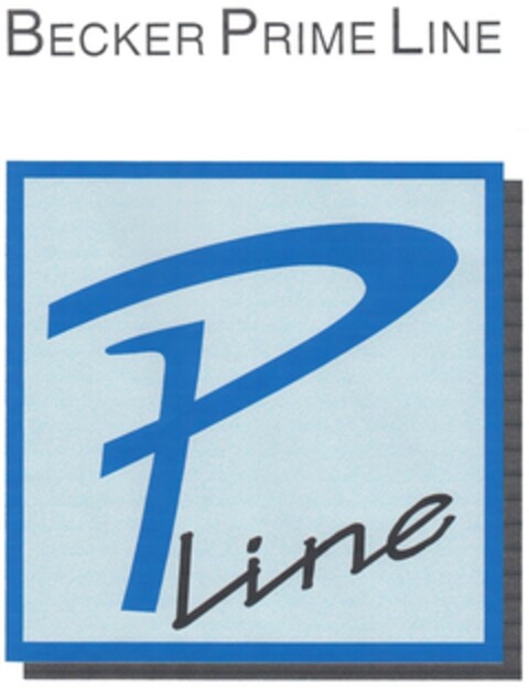 BECKER PRIME LINE Pline Logo (DPMA, 28.09.1993)