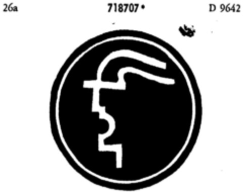 718707 Logo (DPMA, 26.07.1958)