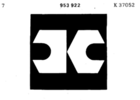 HK Logo (DPMA, 12.12.1975)